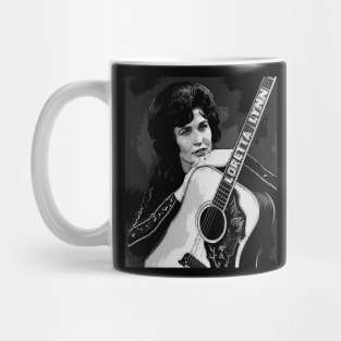 Loretta Lynn 80s Mug